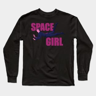 Space Girl Lenna Long Sleeve T-Shirt